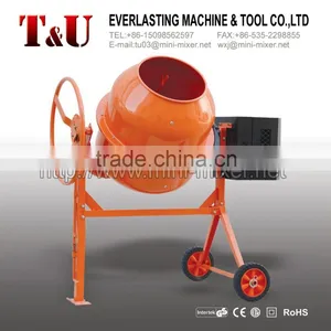 Gasoline 160L Small Portable Moving Concrete Mixer thumbnail-1