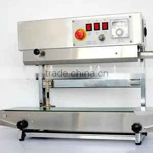 Automatic Plastic Bag Sealer FRD900IS Vertical Continuous Band Sealer Tea Bag Sealer thumbnail-3