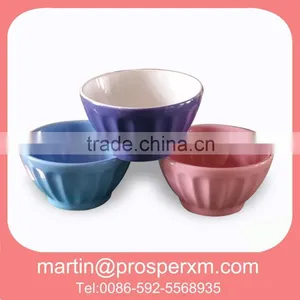 Ceramic Color Soup Bowl 3 Set thumbnail-1