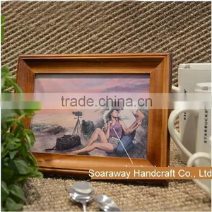 Shabby Chic Wooden Picture Frame,large Round Wall Picture Frames,cheap Small Picture Frames thumbnail-1