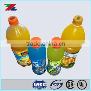 PET Material High Quality Orange Juice Bottle Label thumbnail-1