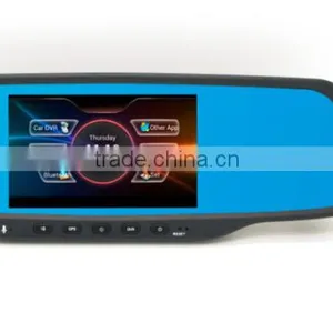 2015 Multifunctional WIFI Rearview Mirror With Gps Bluetooth Camera thumbnail-1