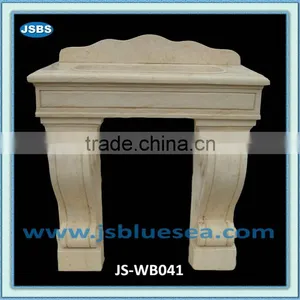 Hand Carved Natural Stone Wash Basins Pedestal thumbnail-1