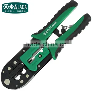 LAOA Tools Wire Stripper Cable Cutter Terminal Crimping Plier Crimper Tools Hands Terminal Crimper the Stripper Wire thumbnail-1