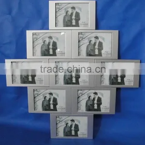 2014 Decorative Aluminum Frame Collage Frame With Silver Finishing thumbnail-1