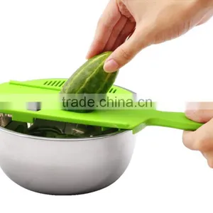 S/S+ABS 28.5*14*1 Colorful Kitchen Tools Vegetable Slicer/draining Board thumbnail-3
