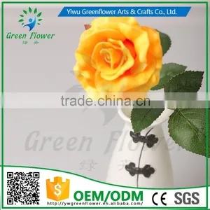 Greenflower 2016 Wholesale Handscrafts Real Touch Latex PU China Artificial Flowers Rose for Wedding Decoration Occation thumbnail-4