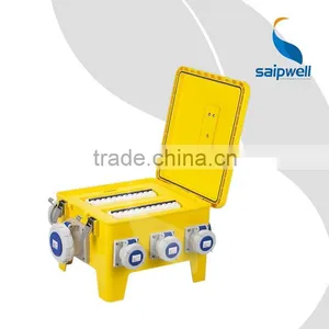 SAIP/SAIPWELL Manufacture Electrical Distribution Box Waterproof Mobile Socket Box thumbnail-3