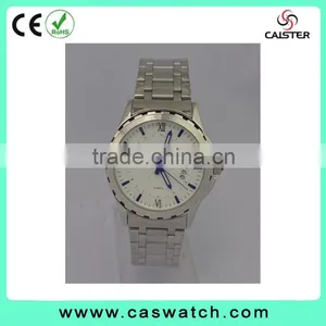 2016 Senior Quality Men's Watch, Stainless Steel Watch With Date Window, Fancy Light Hands Gent's Watch thumbnail-1