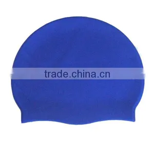 Colorful Customized Logo Available Printed Silicone Swim Cap thumbnail-5