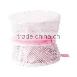 Bra Wash Bag White With Zipper Closure thumbnail-1
