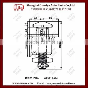 Semi Truck Trailer Spare Parts Door Lock System Twist Lock Container Trailer Rear Twist Lock 023218AM thumbnail-3