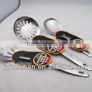 Stainless Steel Skimmer With SS Handle With Rose on and Low Price thumbnail-1