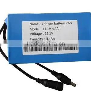 Li-ion 11.1V 4400mAh Rechargeable Lithium Battery Pack thumbnail-1