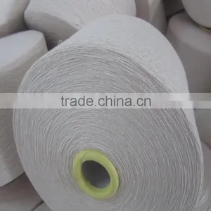 High Quality White Open End Recycled Cotton Polyester Knitting and Weaving Yarn thumbnail-5