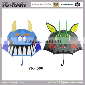 2015 Muni Children Cartoon Animal Shape Cheap Fashion Kids Umbrella With Two Ears Wholesale thumbnail-1