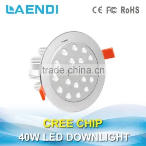Ra>82 High CRI 40W High Power Gimbal Led Downlight 40W for Cabinet thumbnail-1