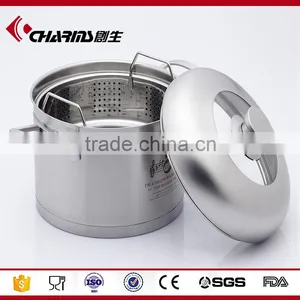Japanese Large Food Steamer, Couscous Steamer Pot, Stainless Steel Steamer Pot thumbnail-3