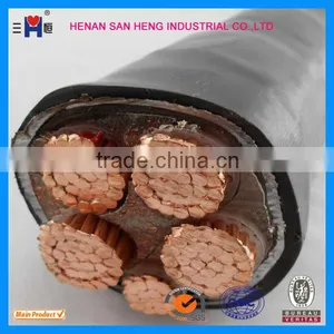 0.6|1kv Low Voltage High Quality Low Voltage 0.6/1kV Sigle Cores XLPE Insulated PVC Sheathed Armoured Power Cable thumbnail-1