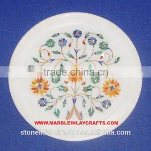 Fashionable Marble Inlay Plate thumbnail-1
