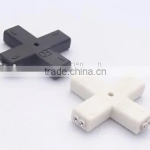 LED Cross Type 3528 Adapter, LED Cross Type 3528 2P Plug, LED Cross Type 3528 Connector thumbnail-1