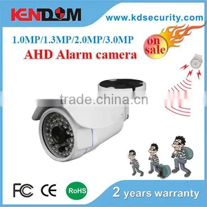 High Quality Metal Bullet Camera Alarm 2MP Sony Super Low Lux 1080p AHD Alarm Camera With New IR and White Leds thumbnail-1