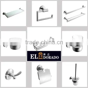 Factory Wholesale Modern Wall Mounted Low-caben Steel Bathroom Hardware Accessories Sets for Home Bathroom 6D04 thumbnail-1
