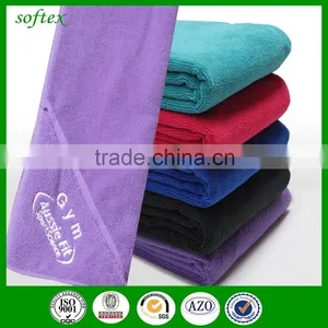 WORKOUT EXERCISE Custom Microfiber Gym Towel Zipper thumbnail-2