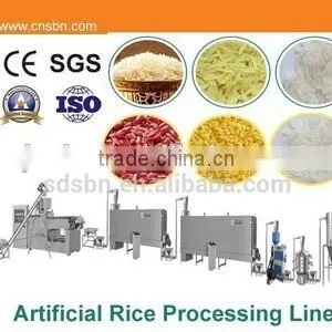 Single Screw Extruder Automatic Nutritional Rice Plant thumbnail-1