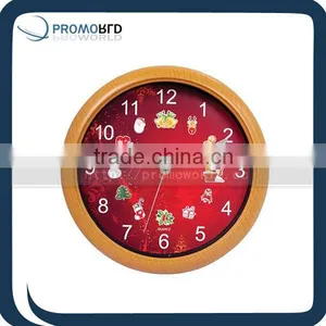 Winding Wall Clock Wooden Crafts thumbnail-1