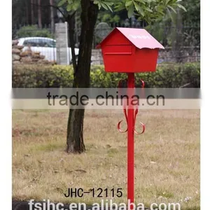 Foshan JHC-12115 Outdoor Post Mounted Mailbox/Decorative Letterbox/Standing Postbox thumbnail-4