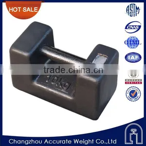 OIML M1 Class Test Weight 1000kg 500kg 20kg Cast Iron Weights, Crane Counter Weight thumbnail-2