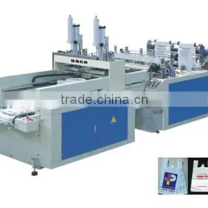 Heat Cutting BOPP,OPP Plastic Clothes Bag Making Machine Ldpe Bag Making Machine thumbnail-6
