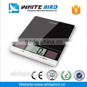 5kg Hot Selling Solar Tempered Glass Electronic Digital Kitchen Scale thumbnail-1