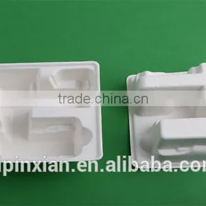 Professional Customized Biodegradable Clamshell Cosmetic Blister Packaging With Bagasse thumbnail-4