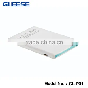 2016 Fast Charging Ultra Slim Power Bank Credit Card Size Power Bank thumbnail-5