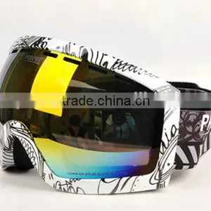 Proffessional Anti-fog,UV Protective Unisex Snow Goggles Doule Lens Wide Angle thumbnail-2
