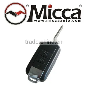 3buttons FLIP KEY Learning Code Remote Control, Car Alarm Transmitter, Automatic Door Remote Control (RT117) thumbnail-1
