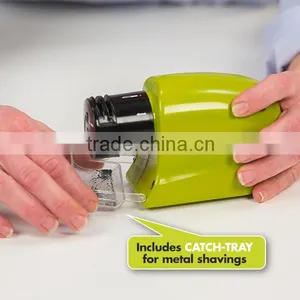 Cordless, Electric Knife Blade Sharpener Knife Sharper Knives Grinding Machine Accessory As Seen On Tv For Kitchen Appliance thumbnail-4