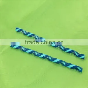 Hard Plastic Drinking Straw /double Color Drinking Straw/plastic Straw thumbnail-5