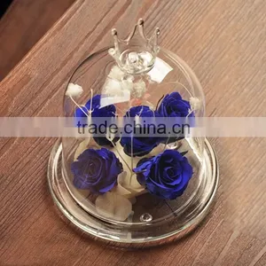 Wholesale Decorative Glass Dome With Base Made in China thumbnail-1