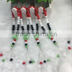 Yiwu Hot Seller 33 Pieces Prayer Beads 10mm Islamic Colorful Colors Prayer Beads Excellent Crystal Material thumbnail-2