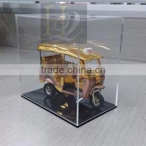 2016 Fashional Rectangle Clear Acrylic Display Gift Box With Lid thumbnail-3