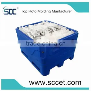 Fish Chilly Bin, Fish Coolers for Boat, Roto Molding Chilly Bin Coolers--1000ltrs thumbnail-4