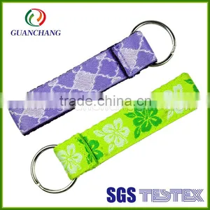 China Supplier Premium Design Cheap Items Promotional Gifts Keychain Short Lanyard With Keyring thumbnail-1