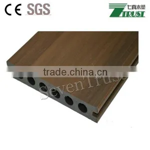 WPC Composite Materials Co- Extrusion Decking Size:142*22.5mm thumbnail-6