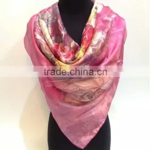 100% Silk Scarf, 12mm, Satin thumbnail-6