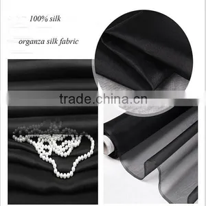 Fashion Custom 108cm Chinese Printed 100% Pure Silk Fabric /100% Silk Organza Fabric thumbnail-3