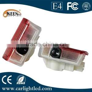 Easy Install 12V Door Ghost Shadow Light Welcome Courtesy Logo Lamp For Ben z Car thumbnail-1