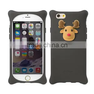 Fashion Cartoon 3D Soft Silicon Protective Cover For IPhone 6s thumbnail-1